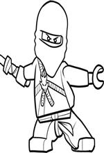 coloring page Lego Ninjago